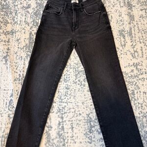 Kensie VintageLuxe “The Allie” High Rise Slim Straight Jeans